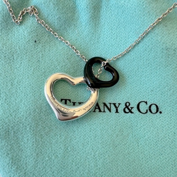 Tiffany & Co. open heart pendant - Picture 3 of 4